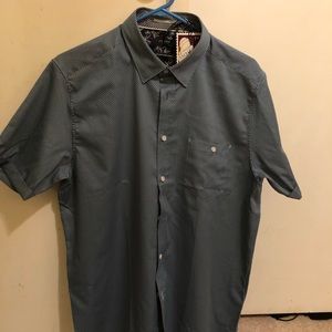 Ted Baker Scorpun Slim Fit Geo Print Navy